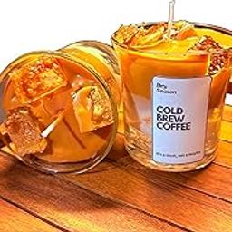 Dry Season Cold Brew Coffee Scented Candle| Scented Candles with Aromatic Fragrance 40Hrs Plus Burn Time | Unique Gift | Home Décor 220gm (3)-image-23