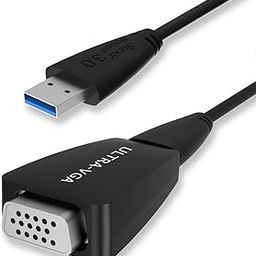 WAVLINK SuperSpeed USB 3.0 to VGA Adapter， External Graphic Card Converter，Display Adapter Pixels up to 1920 × 1080 with USB 3.0 to Micro B Cable Extend & Mirror Mode for Windows 7/8 /8.x /10-image-120