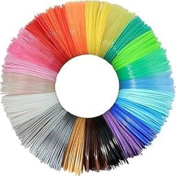 NFIL3D 6pcs Multicolor Filament of 3D Pen 5Meter Each | 3D Pen Refill | Compatible with All 3D Pens Filament | 1.75mm | (Set of 5Pcs) + 1Free Refill-8