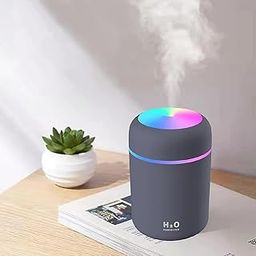 Desidiya H2O Humidifier with Colorful LED Lights For Home, Office & Large Rooms, Portable Cool Mist Diffuser for Car Home Office, Aroma Diffuser, Electric For Humidifier for Room Moisture-image-72