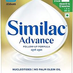 Similac Infant Advance Stage 2 Follow-Up Powder Formula, From 6 To 12 Months, 400G Box, With Immunity Building Nucleotides At Tpan Level-30