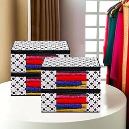 Shaping Fabric Garment Cover Non-Woven 90 GSM with Transparent Window & Double Metal Zipper – Pack of 4 | Dustproof Clothes Storage Bag for Sarees, Suits, Jackets, Shirts SCXLRL1582493517524148525331-image-84