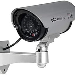 TotalTidyy Security CCTV False Outdoor CCD Camera Fake Dummy Security Camera Waterproof IR Wireless Blinking Flashing-image-50