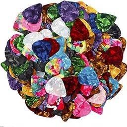 SG Musical 10 Pcs New Acoustic Picks Guitar Picks Plectrum Celluloid Electric Smooth Guitar Pick Accessories 0.46mm-image-77
