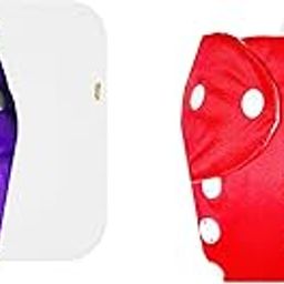 Dumbledo Lite Cloth Diaper with Cotton Insert (Pack of 2) | Snug Fit | Breathable | Travel Friendly | Everyday Diapering Essential | 3 Months – 2 Years | Unisex Baby-image-33