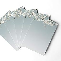 alterEgo (Pack of 15) - A4 Letter Stationery Paper for Writing Poems, Letters and Lyrics (with Complimentary Kraft Envelopes) (Design: Ikigai Blue)-image-84