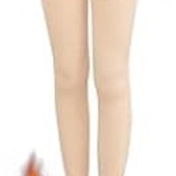 Women Nylon Fleece Lined beige colorTights Winter Pantyhose with breatheble fabrics velvet Stocking Fleece stocking any outfit-image-30