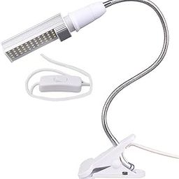 Breewell Mobile Phone Repair Lighting Lamp Maintenance Table 60 LED Strong 12W Clip Type Welding Work Irradiation Lamp 360 Degree Adjustment | White-image-23