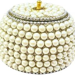 ADORN WORLD Off-White Sindoor Moti Dibbi Handcrafted Gifting Sindoor Moti Box Kumkum Box & Kumkum Dibbi Sindoor Dani Decoration Box For Gift & Fancy Sindoor Dibbi (Pack of 1)-image-95