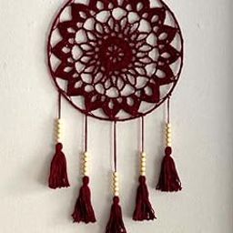 Kavya Craft Present Crotches Brown Dream Catcher Wall Hanging for Home Decoration Craft Material-image-40