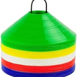Soccer Football Marker Cones Sports Games Training Space Marker Equipment 10 Pcs-image-72