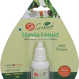 So Sweet Stevia Liquid, Sugar-Free, 400 Drops (200 Servings), 20ml, Zero-Calorie Natural Sweetener, Perfect for Coffee, Tea, and Baking, Diabetic & Keto Friendly, Easy to Use-picture-10