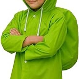 School Bag Raincoat for Kids – Plain & Waterproof (Purple,Multisize)-image-34