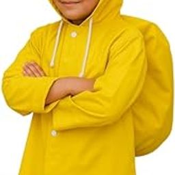 School Bag Raincoat for Kids – Plain & Waterproof (Purple,Multisize)-image-78