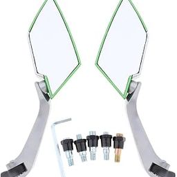 CALANDIS® Universal Motorcycle ATV Rear View Mirror Scooter for Yamaha LY149QMG Green Motors | Parts & Accessories | Motorcycle Parts | Handlebars, Grips & Levers-image-56