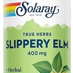 Solaray Slippery Elm, 400 mg, 100 Caps-image-24