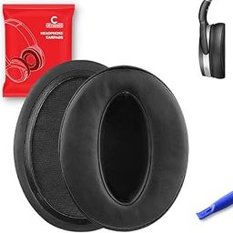 Crysendo Replacement Headphone Cushion for Sennheiser HD 4.50BT, HD 4.50, HD 4.50BTNC, HD 4.50SE, HD 4.40BT, HD 4.30G, HD 4.20S, HD 458BT, HD 450, HD 400S, HD 350BT | PU Leather + Memory Foam (Black)-image-47