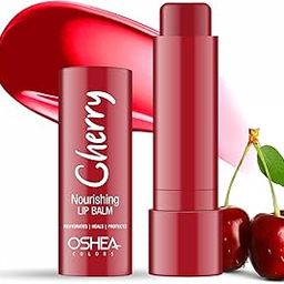 Oshea Herbals Nourishing Cherry Lip Balm for Men & Women with SPF 15 | Instant Hydration, Relieves Dry & Chapped Lips | Enriched with Shea Butter & Castor Oil - 4.5 g-5