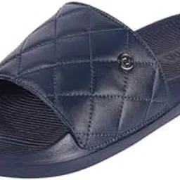 mochi Metro Men’s Faux Leather Quilted Casual Slides-picture-45