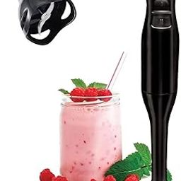 LANCEMATES Powerful 2-Speed Immersion Blender: Versatile Hand Mixer, Chopper & Ice Crusher for Smoothies, Soups & More-3