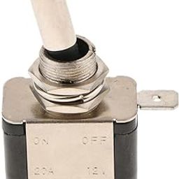 Pinakine® 12V 20A On/Off 2 Position Terminal Latching Mini Toggle Switch With Light | Toggle Switches | Toggle Switches-4