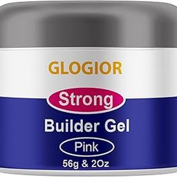 GLOGIOR UV Nail Builder Hard Art Gel Extension for Strong Long False Nail Use for Beauty, Salon Polish UvGel Acrylic Gel Glue-image-86