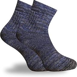 Ankle Length Woolen Socks for Men, Made with Thermal Control, Extra Cushioning for Support & Comfort with a Durable Welt, Ideal For Winter Wear (Pack Of 1)-image-8