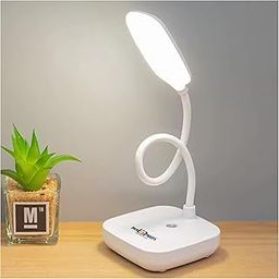 Pick Ur Needs Rechargeable Study Table Lamp/Desk Lamp with 3 LED Color Yellow/White/Warm White Color Mode Touch Dimmable Brightmess Type C Fast Charging-picture-11