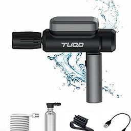 TUQO Cordless Pressure Washer | 4000mAh Rechargeable Battery | Type-C Charging | Portable Washer Gun with Adjustable Nozzle & 5M Hose for Car, Bike, Cycle,Roof & Floor Cleaning-14