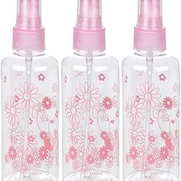 Kabeer Art 100Ml Empty Cute Bear And Floral Refillable Fine Mist Sprayer Spray Bottle Atomizer With Ultra-Fine Mist Pump For Beauty, Outdoors, Travel Purposes - 3 Pc (Random Colour) - Multicolour-15