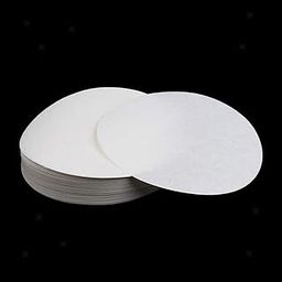 Ubersweet® Imported 100 PCS Ashless Quantitative Filter Paper Circles Slow 1-3um 11 cm Lab-19