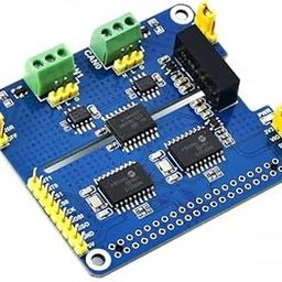 2 Channel Isolated CAN Bus Expansion HAT for Raspberry Pi 4B/3B+/3B/2B/B+/A+/Zero/Zero W, MCP2515 + SN65HVD230 Dual Chips Solution Allow 2-CH CAN Communication Onboard Multi Protection Circuits-29