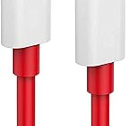 one plus Original Type C to C Cable 65W Dash,Warp,SuperVooc Charging Data Cable Type-C [10V/6.5A] Compatible with One Plus 11/11R 5G/10R/10T/9/9R/9 Pro/9RT/8T Nord, USB-C Charger Adapter Cord-32
