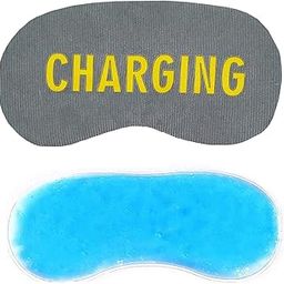 Jenna™ Cute Gel Sleeping Eye Shade Mask Cover for Insomnia, Meditation, Puffy Eyes and Dark Circles Blue-picture-52