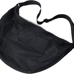 Single Ball Bag Portable Equipment Supplies Carrier for Softball Gym Workout Black-picture-13