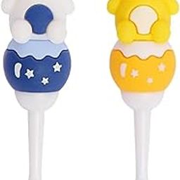 KmCho Tooth Barsh Bear for Toddlers | Soft Bristle Kids Toothbrush with Cute Animal Design | Gentle Oral Care for 3-6 Years Old Children | Bear Theme Tooth Barsh for Kids pack of - 2-picture-20