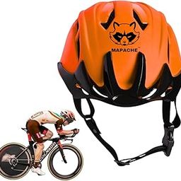 Mapache 2 in 1 Cycling Helmet for Men & Women, Bicycle Accessories for Adults and Boys, Skating Helmet (Orange)-image-90