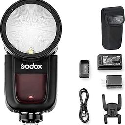 Godox V1-S Round Head Camera Flash Speedlite Flash for Sony DSLR Camera-15