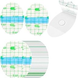 mordiya fresh Waterproof Ear Covers Kids Bathing Ear Stickers Disposable Transparent Waterproof Ear Protector Anti-wear Shoe Sticker for Bathing and Other Water Sport or Foot Care-30