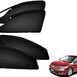 Kozdiko Zipper Magnetic Sunshade for Toyota Corolla Altis-16