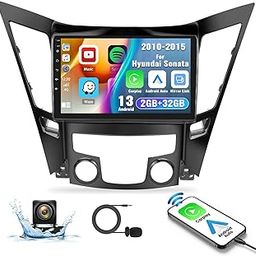 2G+32G for Hyundai Sonata 2010-2015 Radio Android 13 Wireless Car Stereo Apple CarPlay Android Auto Mirror Link GPS 9 inch HD Touch Screen Bluetooth Car Radio FM/WiFi+Camera-image-40