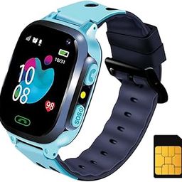 sekyo S1 Kids Smartwatch for Boys & Girls, Calling Smart Watch for Kids with Location, Camera, SOS Button, Geo-Fencing, Remote Monitoring, Voice Chat, Parent Control App, 2G/4G/5G Sim Support -Blue-picture-26