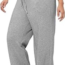 Women's/Unisex ONESOPEN Bottom Drawstring Pure Cotton Stretchable Baggy Jogger Pants-image-28