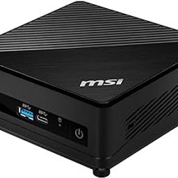 MSI Cubi 5 10M Mini PC - Intel Core i5-10210U Quad Intel Core, Windows 10, Integrated Graphics, 8GB DDR4 RAM, 512GB SSD, Wi-Fi, USB Type-C, HDMI - Compact and Powerful Black Mini Desktop-picture-34