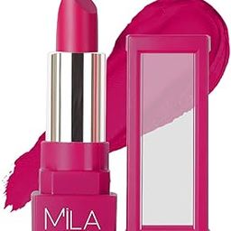 MILA BEAUTÉ Matte Lipstick | Highly Pigmented & Lightweight Formula | Matte Finish | Gives Full Coverage | Shade --image-2