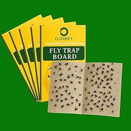 EaglesFord® Fly Trap Sticker Paper/Sticky Traps for Home Flies, Pack of 10-image-83