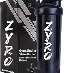 Protein Gym Shaker BPA-Free Shaker for Protein Shake | Stainless Steel Mixer Ball | Leak-Proof & Durable Gym Bottle for Men & Women | Ideal for Workout,700ml bottle-image-31