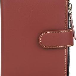 tnw PU Leather Mini Zipper Wallet for Women (Maroon)-picture-10