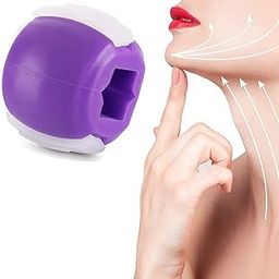 Marrone Food-grade Silica Gel Exercise Chew Ball Muscle Training Fitness Ball go mouth jawline Jaw Muscle Exerciser chew ball Face lift-image-94