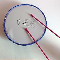MS Musical Drum Set with Sticks for Kids (MDS-0007) (25 x 6 cm) Blue-picture-12